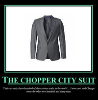 chopper suit