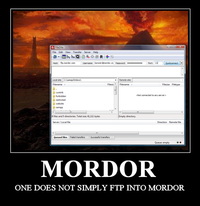 One Does Not Simply Walk into Mordor