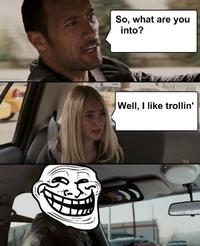 The Rock Driving