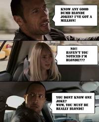 The Rock Driving