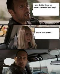 The Rock Driving