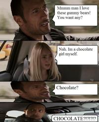 The Rock Driving