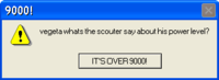 It's Over 9000!