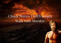 One Does Not Simply Walk into Mordor