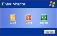 One Does Not Simply Walk into Mordor