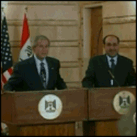 Iraqi Shoe Toss