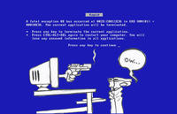 Blue Screen of Death (BSoD)