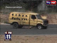 Exploding Van