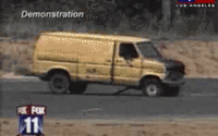Exploding Van