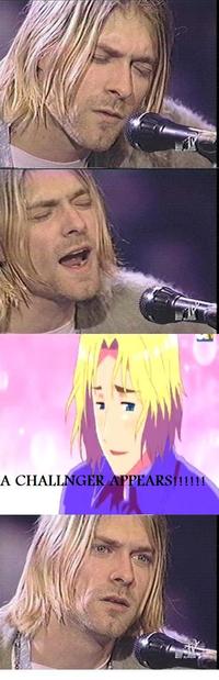 Kurt Cobain Reaction