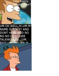 Fry looking squint / Fry squint