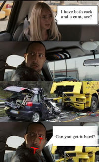 The Rock Driving
