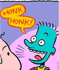 Honk Honk!/Doug comic
