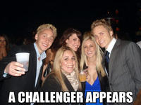A Challenger Appears