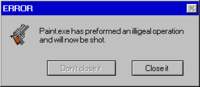 Fake/Funny Error Messages