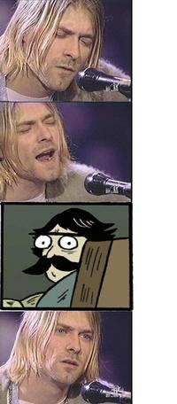 Kurt Cobain Reaction