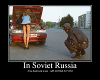 In Soviet Russia...