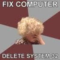 Delete System32