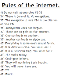Rules of the Internet