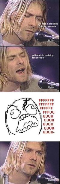 Kurt Cobain Reaction