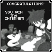 You Win the Internet!