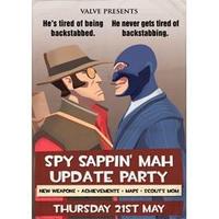 Spy's sappin' my/mah sentry