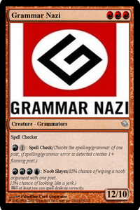Grammar Nazi