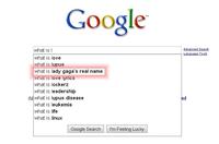 Google Search Box Suggestions