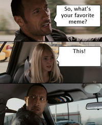 The Rock Driving