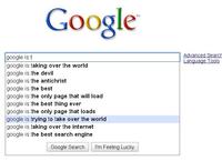 Google Search Box Suggestions