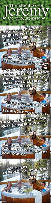 Jeremy the Annoying Horse