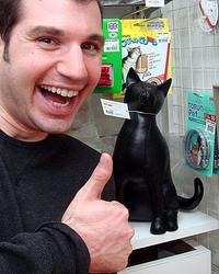 A cat is fine too....
