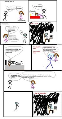 MS Paint Relationship Comics