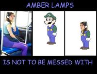 Amber Lamps