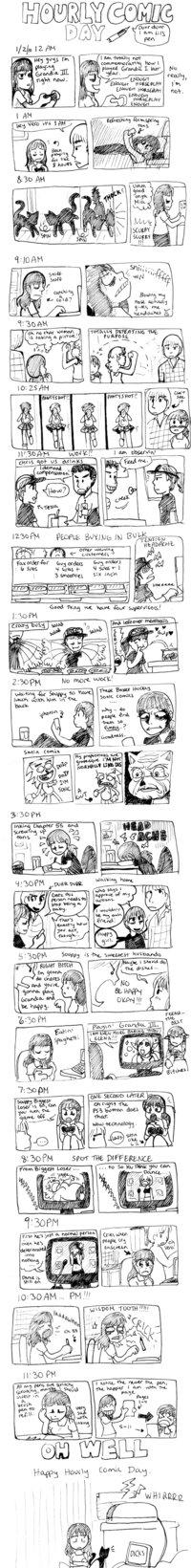 Hourly Comic Day / 24 Hour Comic Day