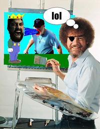 Photoshop Bob Ross