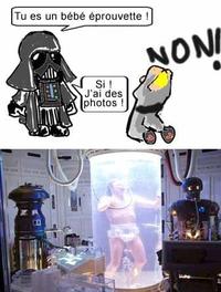 "Luke, je suis ton père" cartoon parodies