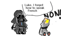 "Luke, je suis ton père" cartoon parodies