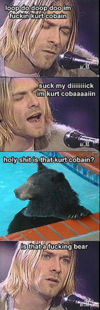 Kurt Cobain Reaction