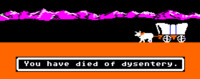 You Have Died of Dysentery