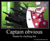 Captain Obvious