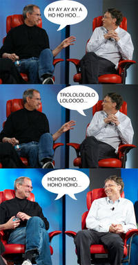 Steve Jobs/Bill Gates Comic