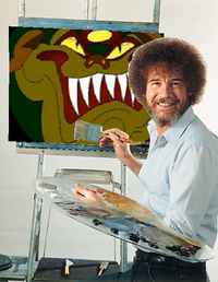 Photoshop Bob Ross