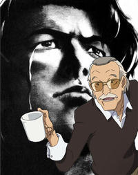 Stan Lee Asking for Coffee