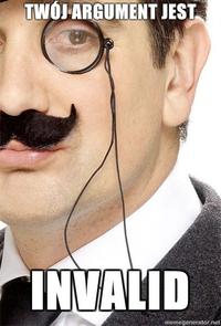 Your Argument is Invalid