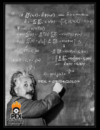 Einstein Blackboard