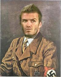 David Beckham reaction face