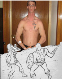 He-Man sees