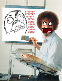 Photoshop Bob Ross