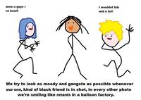 Stereotypical Facebook User Doodles